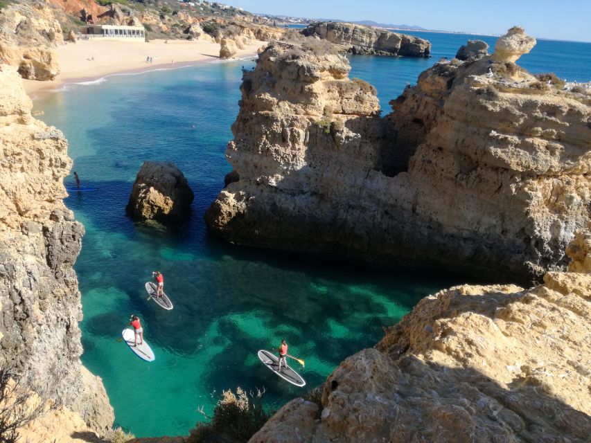 Albufeira: Stand-Up Paddle Caves and Private Beaches Tour - What to Expect