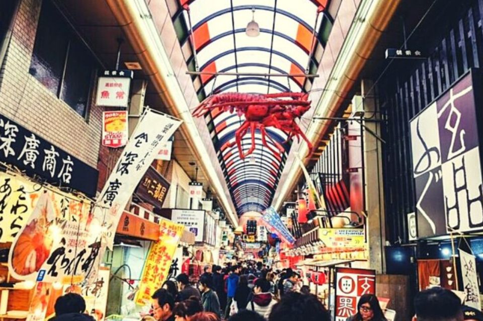 All Inclusive Kuromon Markets Tour: Flavors Of Osaka - Meeting Point and Duration