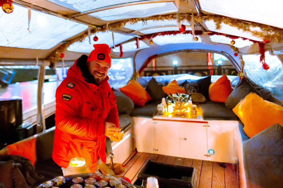 Amsterdam: Light Festival Boat Tour With Snacks and Drinks - Smoking Policy