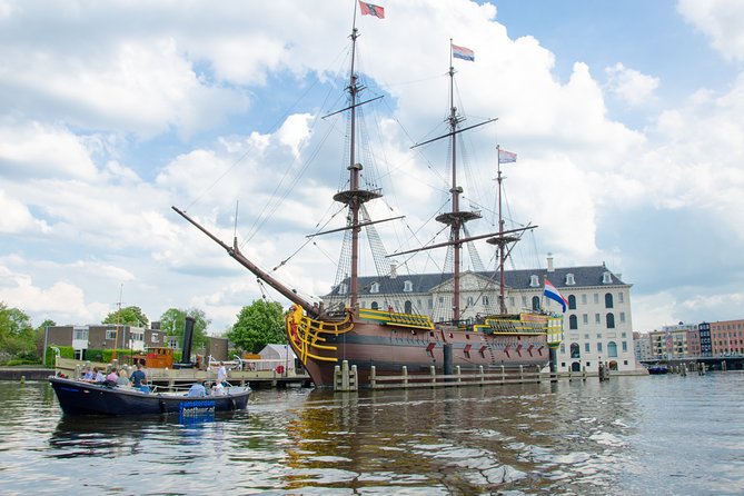 Amsterdam Open Boat Sightseeing Canal Cruise - Guided Tour Highlights