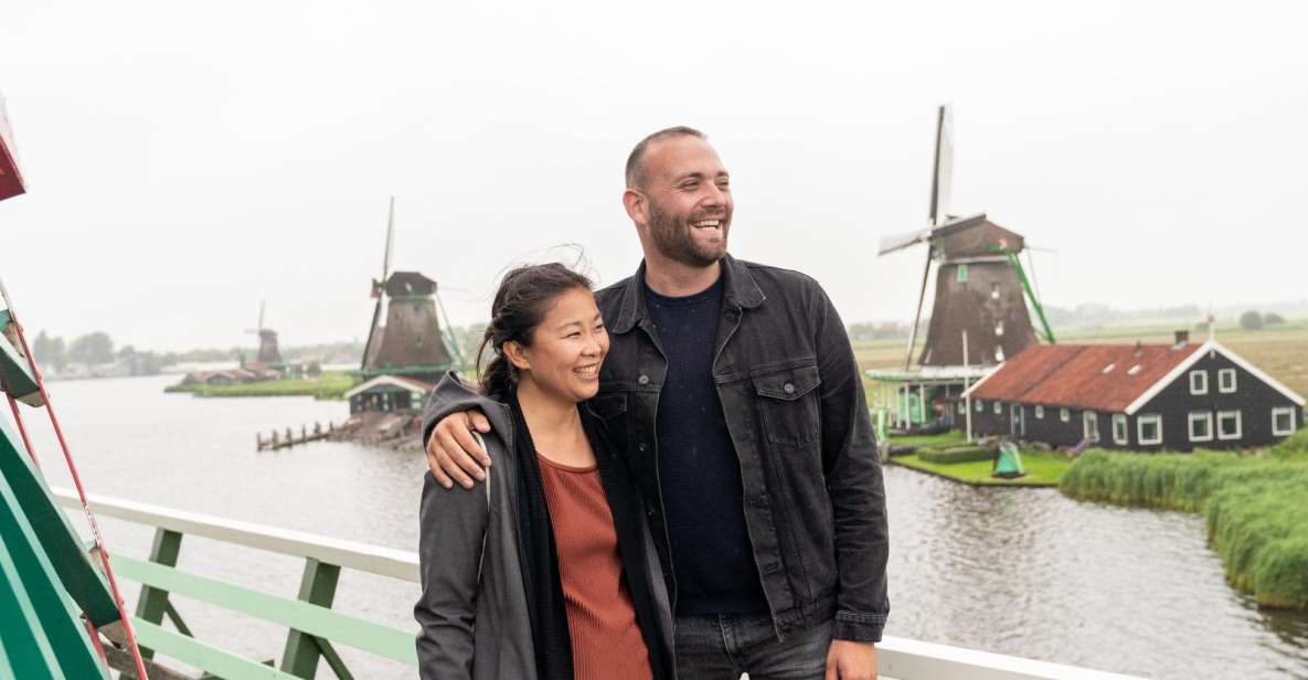 Amsterdam: Zaanse Schans, Volendam & Edam Live Guided Tour - Transportation and Accessibility