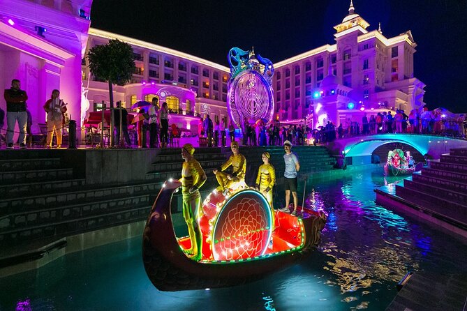 Antalya Land of Legends Night Show With Boat Parade - Free Time in the Park