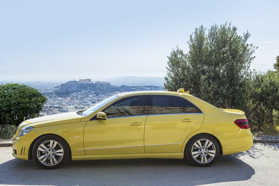 Athens: Private City Highlights Luxury Car Tour - Transportation and Guide