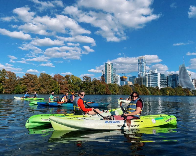 Austin: Kayaking Tour Through Downtown to Barton Springs - Tour Duration and Pricing