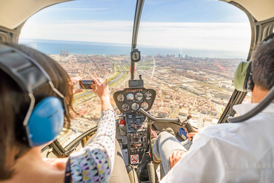 Barcelona: Panoramic Helicopter Flight - Pickup and Dropoff