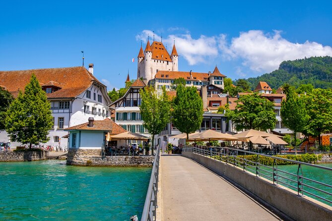 Beatus Caves, Panoramic Bridge, Nature Park Blue Lake and Lake Thun Cruise - Sigriswil Bridge and Blue Lake