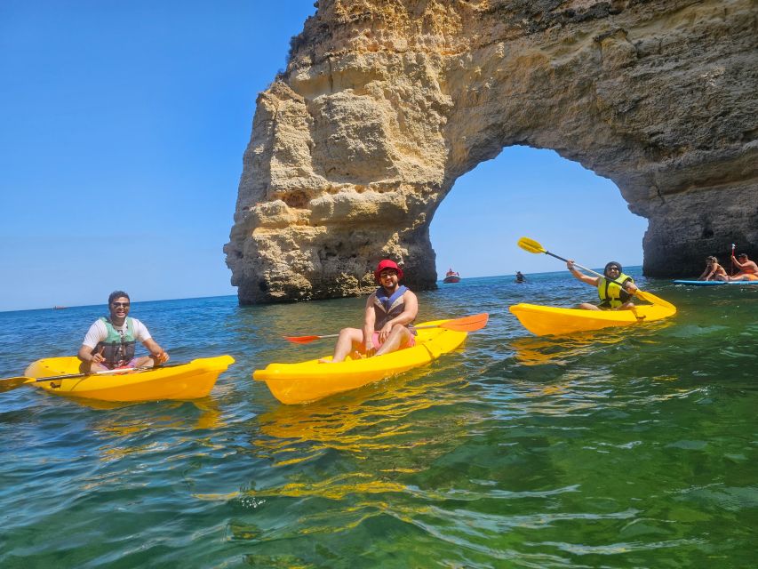 Benagil Beach: Kayak Rental With Caves and Cliffs - Booking and Availability