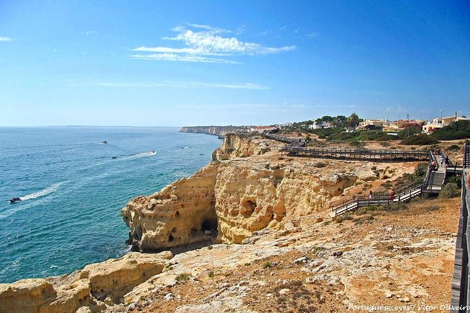 Benagil Cave by Boat + Carvoeiro + Algarseco Caves by Minivan From Lagos - Reviews and Recognition