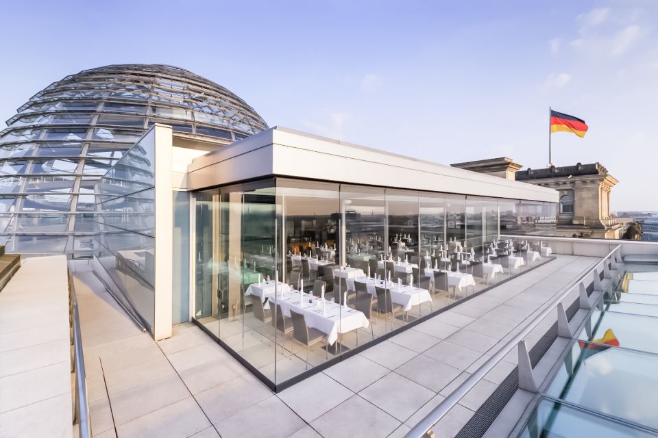 Berlin: Rooftop Dinner at the Käfer Restaurant Reichstag - Potential EM 2024 Disruptions