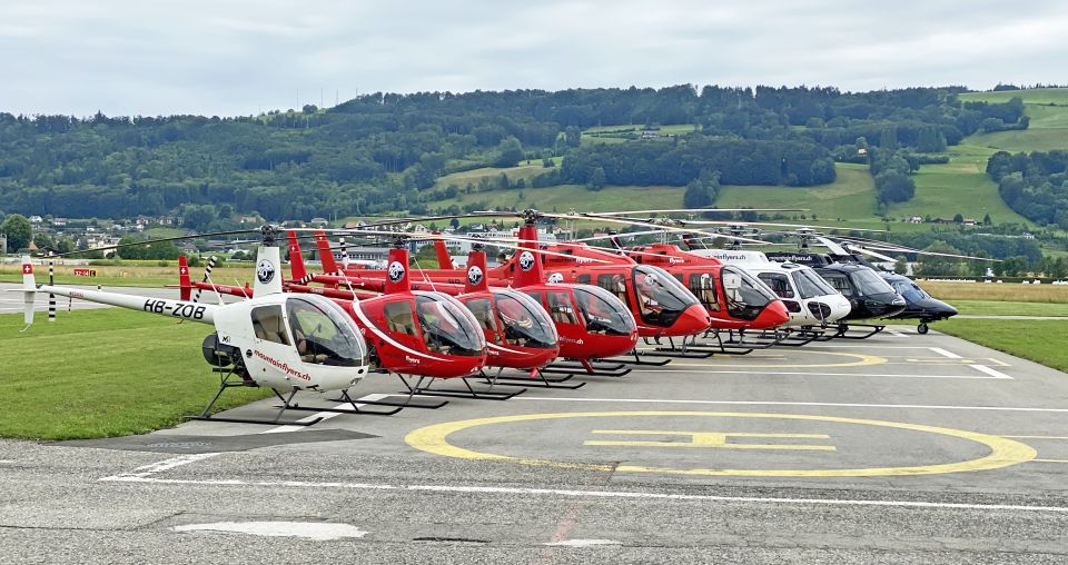 Bern: Private 18-Minute Helicopter Flight - Helicopter Flight Inclusions