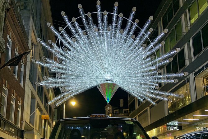 Bespoke Black Cab London Christmas Lights and Sights Private Tour - Tour Highlights