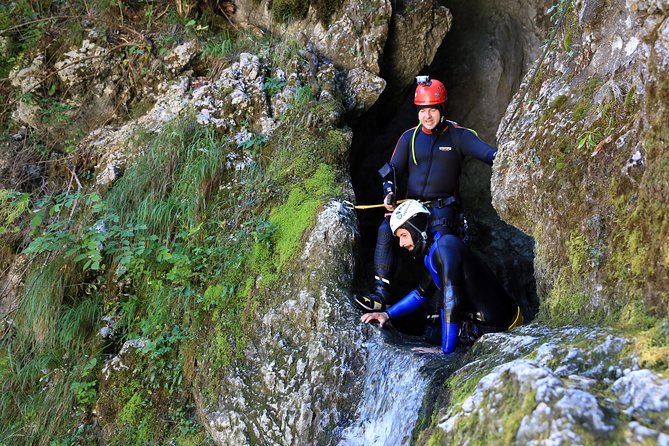 Bled and Bohinj Valley Canyoning Adventure With Hotel Pickup - Trek Through Alpine Forest