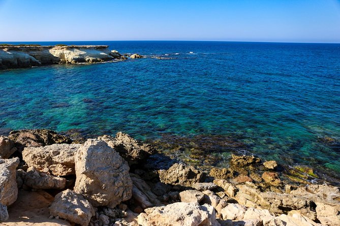 BLUE LAGOON Akamas Bus and Boat Trip  Excursion From Paphos - Language Options for the Tour