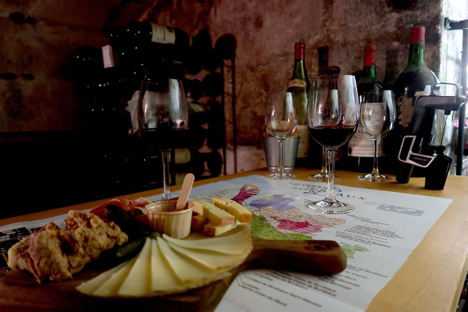 Bordeaux: Vintage Wine Tasting With Charcuterie Board - Inclusions and Restrictions