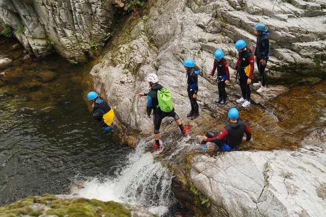 Canyoning Family Discovery - From 5 Years Old - Duration and End Point