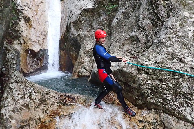 CANYONING in Susec Gorge, Bovec, Slovenia - Suitability and Requirements