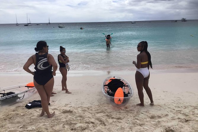 Carlisle Bay Clear Kayak Shipwreck Tour - Spotting Marine Life