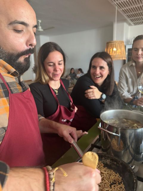 Catalunya: Market Tour, Vermouth and Paella Cooking Demonstration - Preparing Paella and Other Dishes