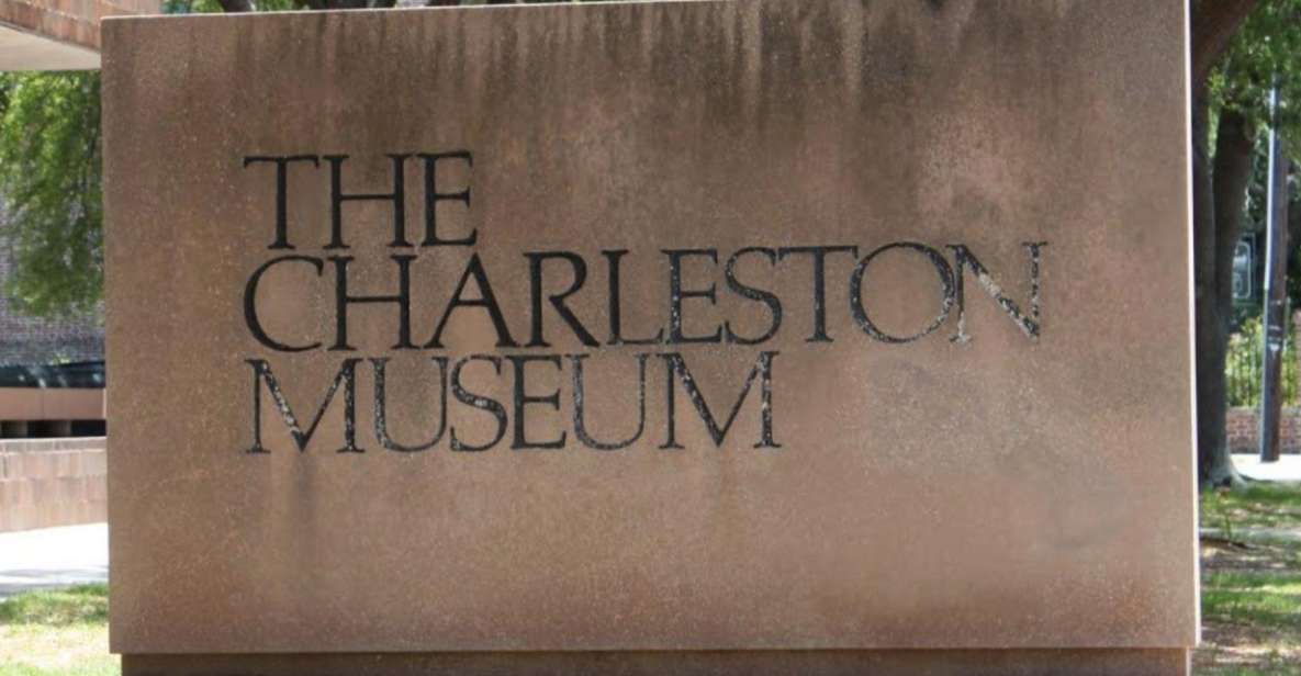 Charleston: City Tour With Charleston Museum Entry Combo - Charleston Museum Entry