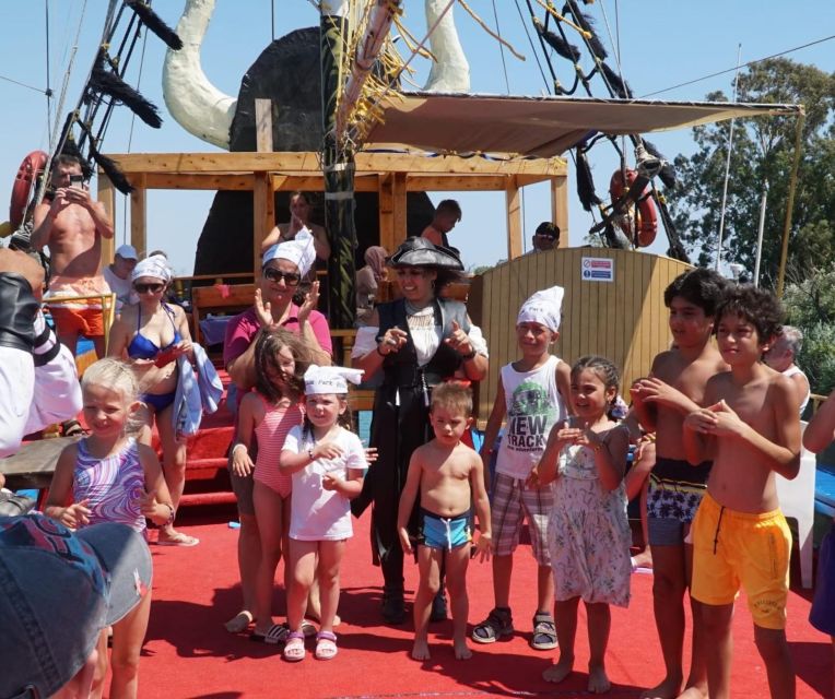 City of Side: Pirates Boat Tour With Lunch - Foamy Fun on the Waters