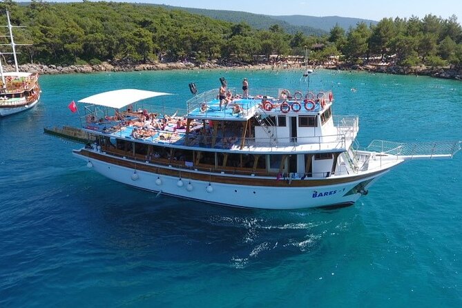 Cleopatra Island Boat Trip, Lunch and Soft Drinks Include ,From Marmaris - Cleopatra and Mark Anthonys Island