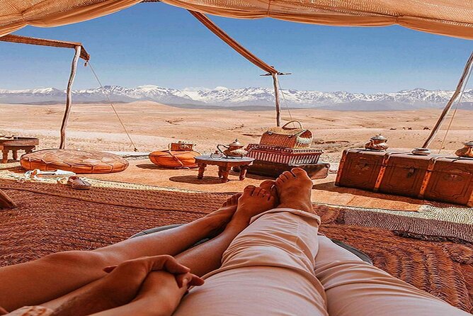 Dinner at Sunset & Camel Ride in Marrakech Desert Agafa - Included Amenities and Experiences