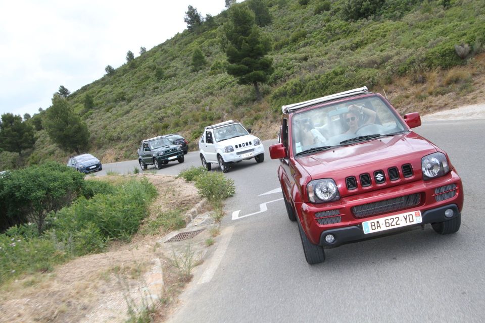 Drive a Cabriolet Between the Port of Marseille and Cassis - Group Size and Shuttle Arrangements