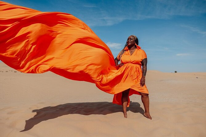 Dubai Desert Flying Dress Photoshoot - Cancellation and Refund Policy