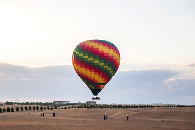 Dubai Hot Air Balloon Ride With Breakfast, Falconry & Camel Ride - Cancellation Policy and Inclusions