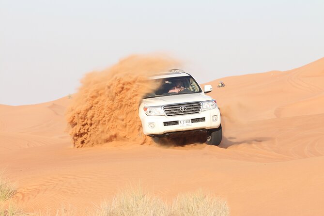 Dubai Red Dune Safari With Quad Bike, Sandboard & Camel Ride - Dune-bashing Experience