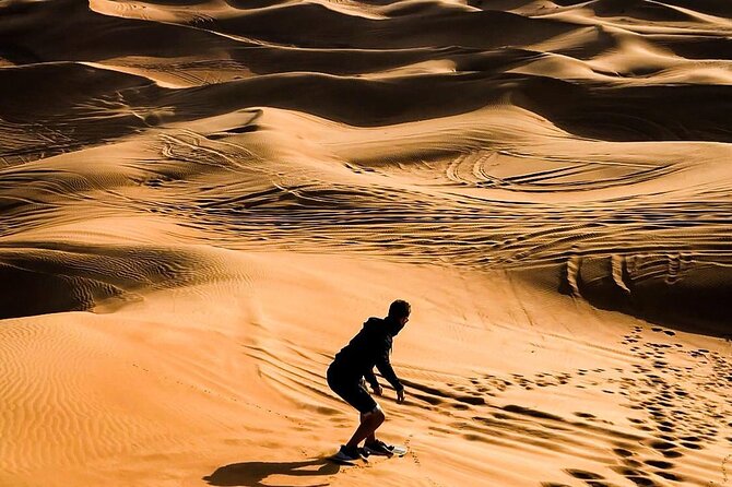 Dubai Unique Sunset Combo: 4WD and Quad Bike Red Dunes Safari - Camel Ride and Entertainment