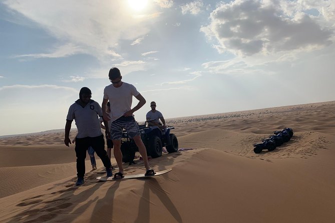 Dubai: Unique SUNSET Quad Bike Red Dunes Safari - Tour Accessibility