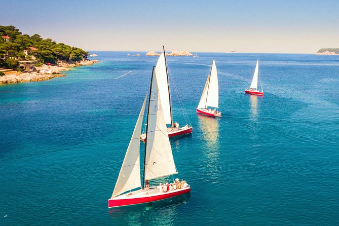 Dubrovnik Private Romantic Sunset Sailing - Panoramic City Wall Views