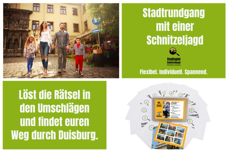 Duisburg: Scavenger Hunt for Children - Inclusions and Shipping Details