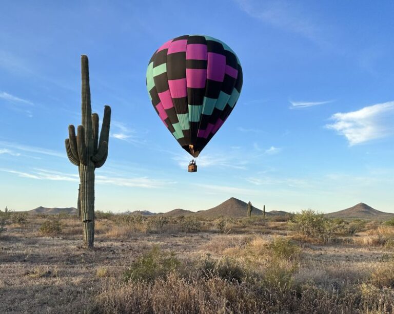 Epic Sonoran Sunrise Balloon Flight Tour Overview