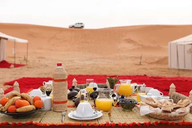 Evening Sunset, Desert Dancing and Test Morocco Food in Agafay Desert - Dinner Menu