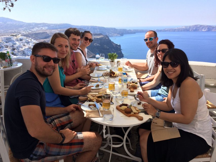 Fira: 4-Hour Walking Food Tour With Tastings - Exploring the Calderas Edge