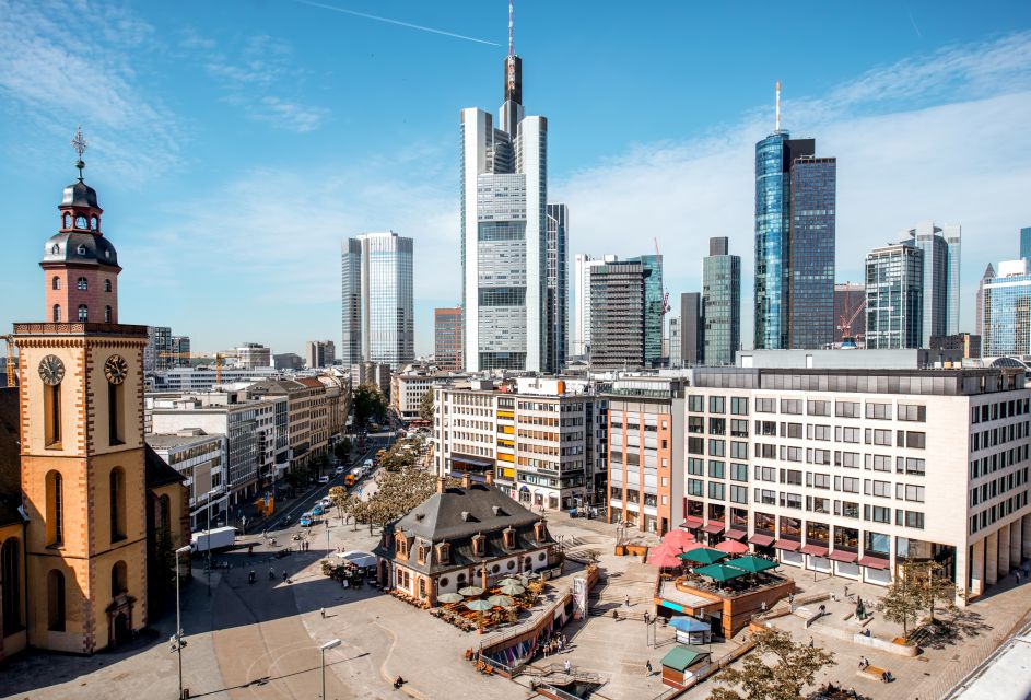 Frankfurt: Main Tower With Tickets and Guided Old Town Tour - Skip-the-Line Tickets