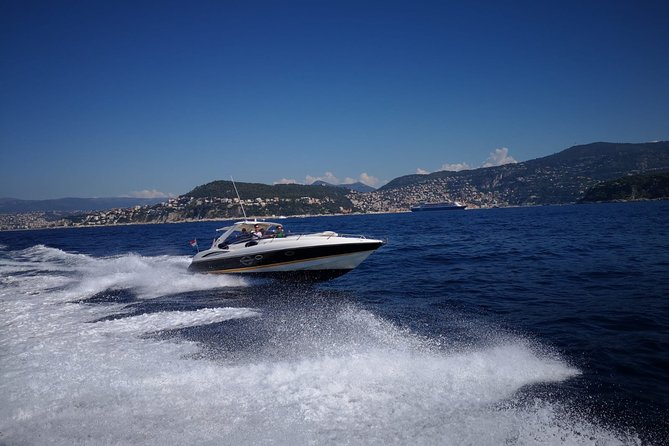 French Riviera Boat Cruise, Speedboat 34ft, Depart Monaco or Nice - Cruise Inclusions