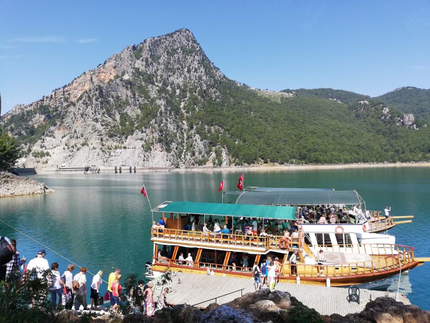 From Antalya: Green Canyon Boat Tour With Lunch - Lakeside Lunch