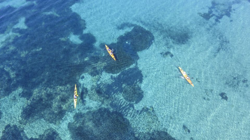 From Athens: Cape Sounion Guided Kayaking Tour With Lunch - Enjoying Seaside Lunch