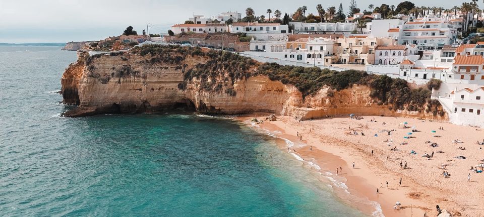 From Faro: Benagil Cave, Marinha, & Carvoeiro Full-Day Tour - Start Point and Duration