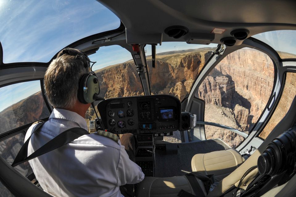 From Las Vegas: Grand Canyon Skywalk Express Helicopter Tour - Professional Pilot Narration