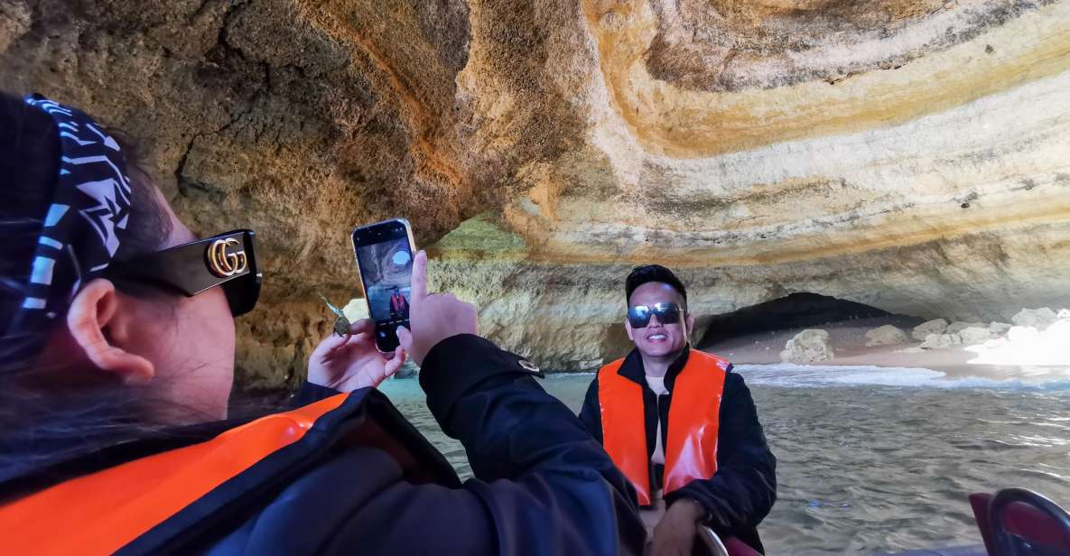 From Lisbon: Benagil Caves and Algarve Private Tour - Cave Boat Trip