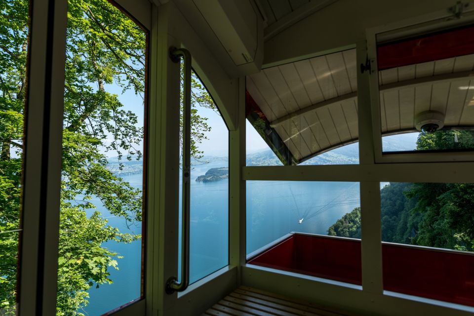 From Lucerne: Mount Bürgenstock by Ferry and Funicular - Funicular Railway Ride