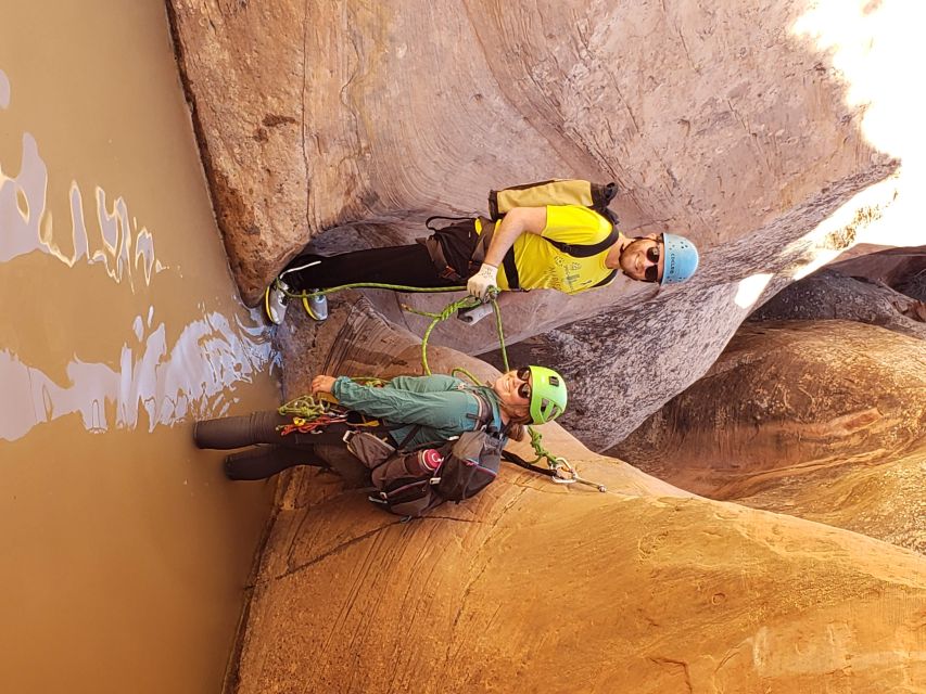 From Moab: Half-Day Canyoneering Adventure in Entrajo Canyon - Included Canyoneering Gear and Requirements