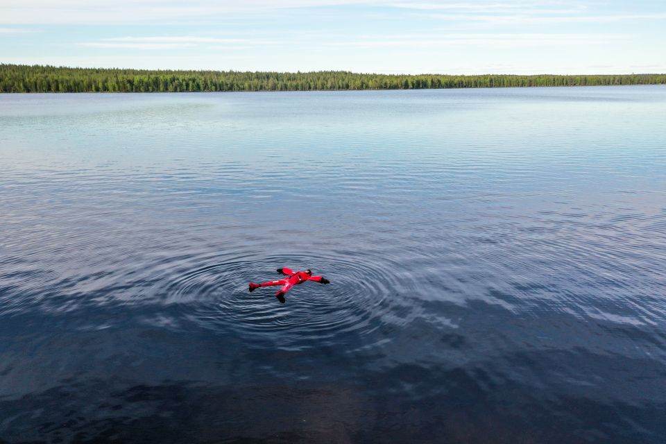 From Rovaniemi: Midnight Sun Forest Lake Float - Highlights