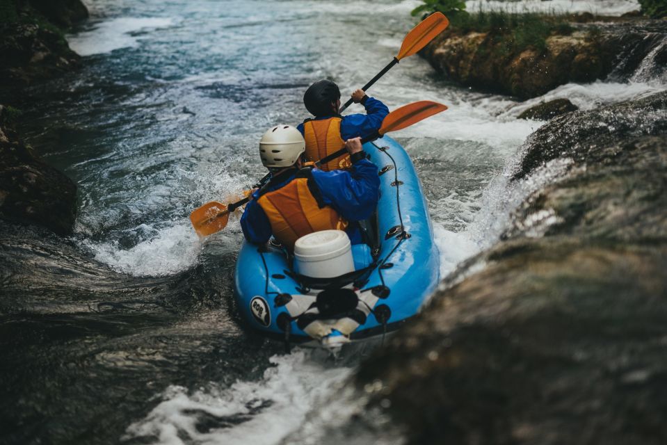 From Slunj: Plitvice and Mreznica Waterfalls Kayaking - Kayaking Down Waterfalls