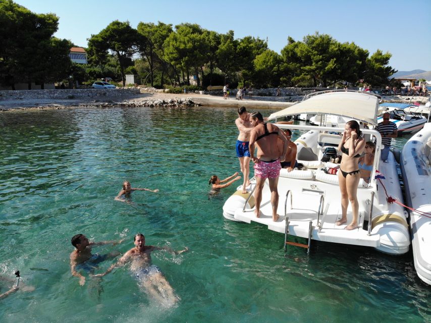 From Split: Blue Lagoon and Trogir Boat Tour - Exploring Trogir