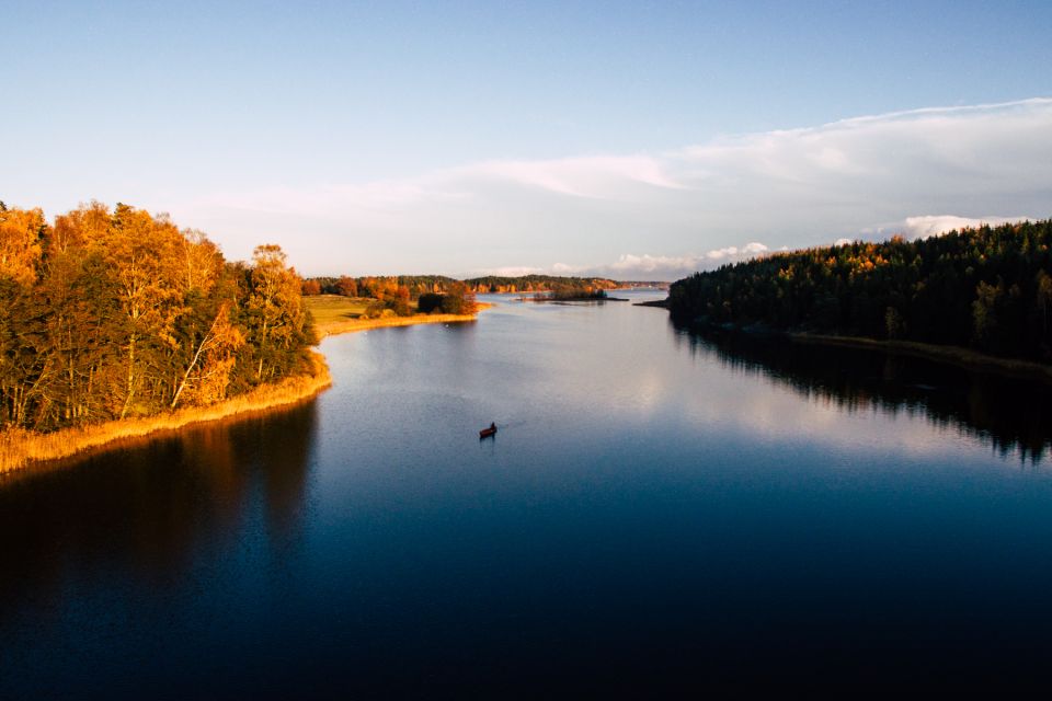 From Vaxholm: Stockholm Archipelago Big Canoe Adventure - Exploring the Nature Reserve